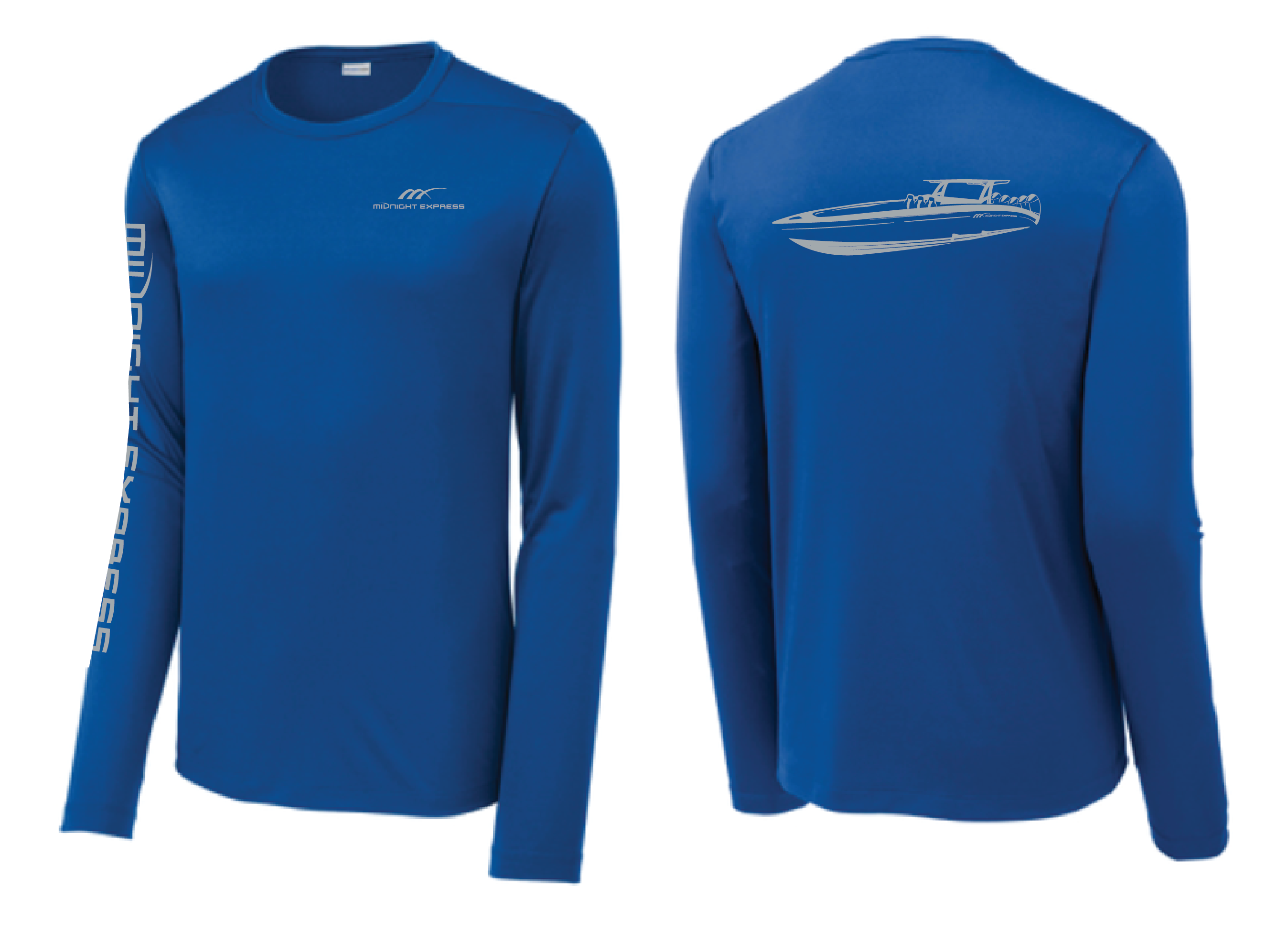 High-Performance Long Sleeve – Midnight Boats